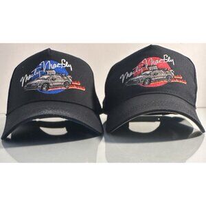 (2) Back to the Future “Marty MacFly Back to Reality” Embroidered SnapBack Hat